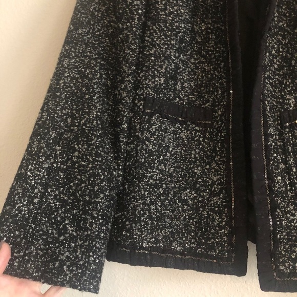 NWOT Rebecca Taylor Boucle tweed blazer jacket 6 - Picture 3 of 5